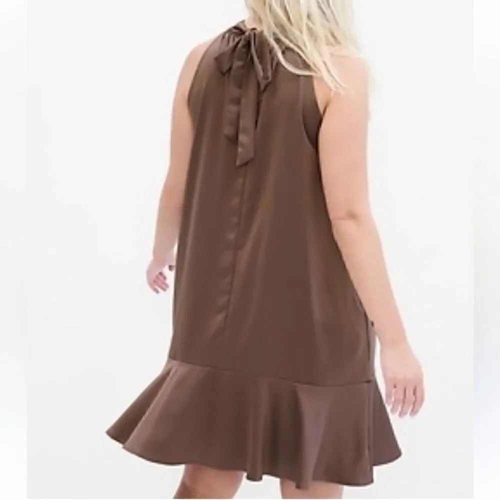 NWT Gap Tie Back Mini Dress - Picture 2 of 5